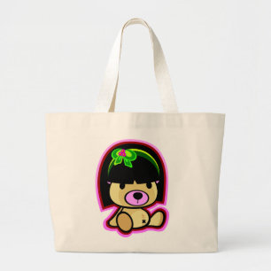 Sac oriental mignon de style de Kawaii d'ours de