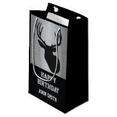 Sac orienté de cadeau d'anniversaire de cerfs (Devant Angle)