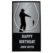 Sac orienté de cadeau de joyeux anniversaire de la (Dos)