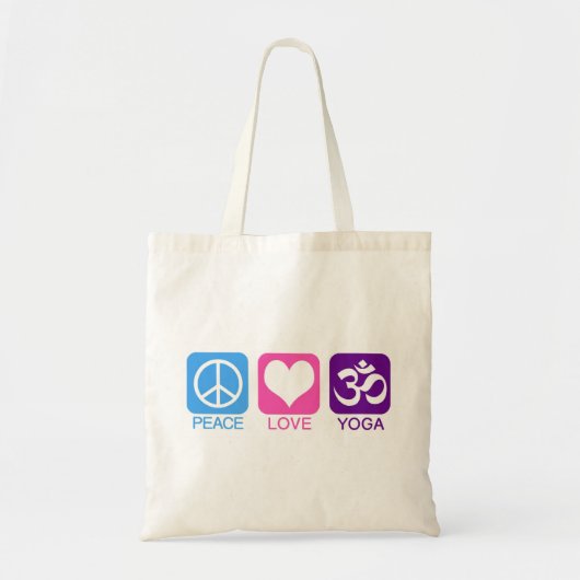 SAC PAIX AMOUR YOGA (Devant)