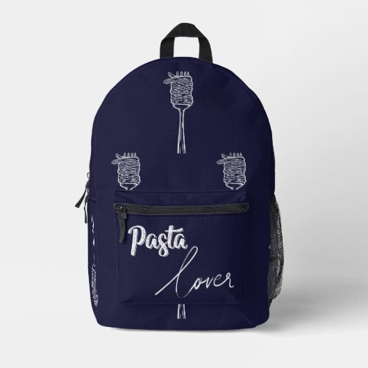 Sac « Pasta Lover » – Accessoire foodie & inspirat (Recto)