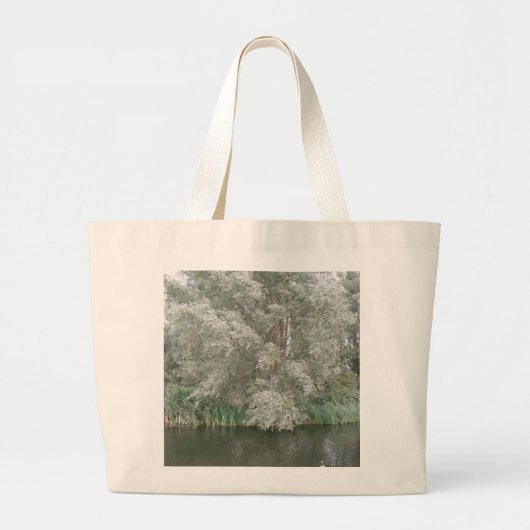 Sac paysager de l'arbre blanc et de la rivière (Devant)