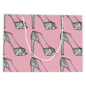 Sac Peeptoe de cadeau de pompe de plate-forme (Dos)