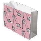 Sac Peeptoe de cadeau de pompe de plate-forme (Dos Angle)