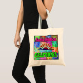 Sac père Noël Monica Sun & Palms (Devant (produit))