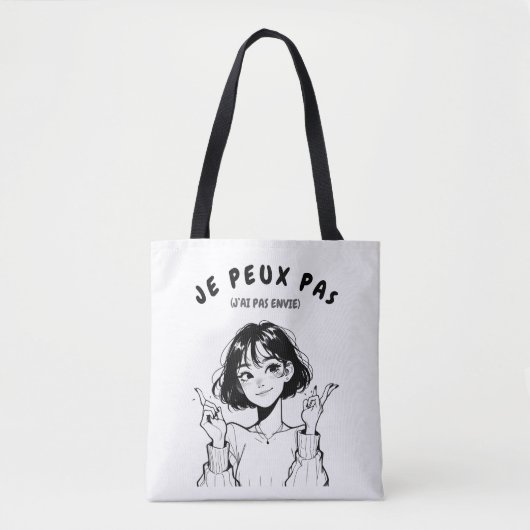 Sac personnalisable à message (Devant)