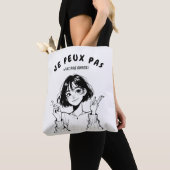 Sac personnalisable à message (De près)