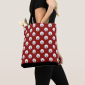 Sac personnalisable de point de polka de Bichon (De près)