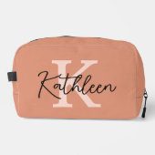 Sac personnalisé avec un nom initial pour elle, ma (Recto)