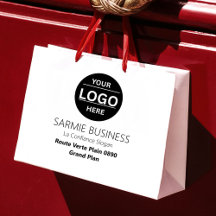 Sac personnalisé de base Logo, Sac fourre-tout pou