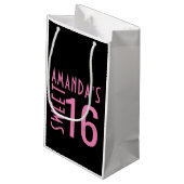 Sac personnalisé de faveur du bonbon 16 (Dos Angle)