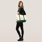 Sac personnalisé de gnome mignon miniature de Pâqu (Devant (modèle))