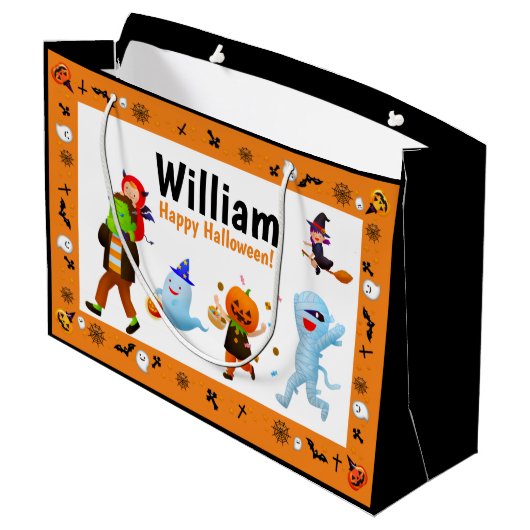 Sac personnalisé de la parade de l'Halloween (Dos Angle)