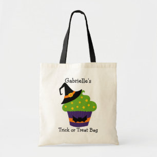 Sac personnalisé d'Halloween ou de traitement
