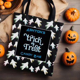 Sac personnalisé Halloween Trick or Treat avec des