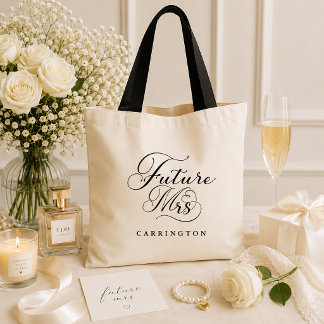 Sac personnalisé pour future Mme pour mariage