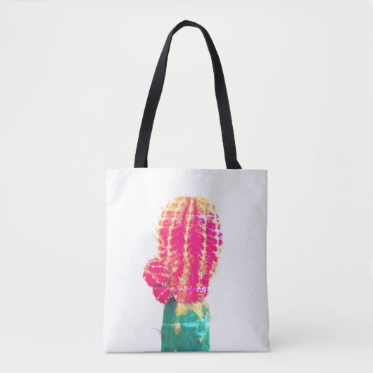 Sac photo de cactus rose (Devant)