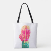 Sac photo de cactus rose (Dos)
