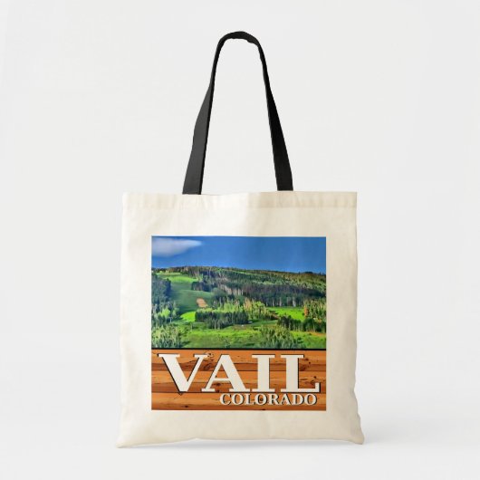 Sac pittoresque rustique de souvenir de Vail le (Devant)