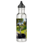 Sac Plein De Clubs De Golf, Bouteille D'Eau (Droite)