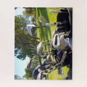 Sac Plein De Clubs De Golf, Puzzle (Vertical)