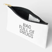 Sac plein de médicaments, pochette à fermeture écl (Ouvrir)