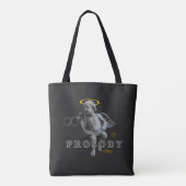 Sac porté épaule (Gris foncé) (Dos)
