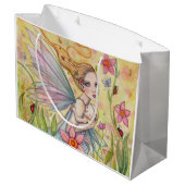 Sac pour Baby Shower de la Fée Mère et Bébé (Dos Angle)