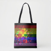 Sac pour dames Splash Paint Design (Devant)