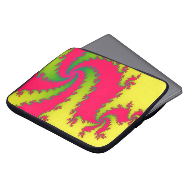 Sac pour ordinateur portable Fractal pour dragon d (Devant haut)