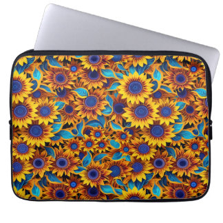 Sac pour ordinateur portable Tournesol