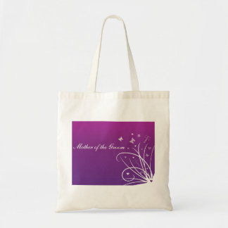 Sac pourpre de faveur de mariage pour la mère du