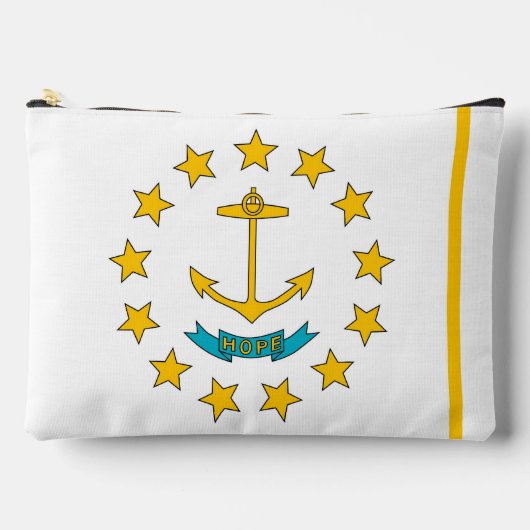 Sac Print Couper Coudre avec drapeau de Rhode Isla (Recto)