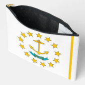Sac Print Couper Coudre avec drapeau de Rhode Isla (Ouvrir)