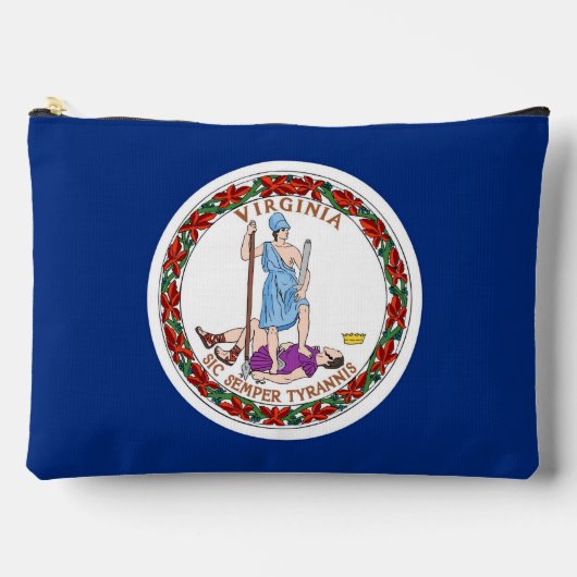 Sac Print Cut Sew avec le drapeau de l'État de Vir (Recto)