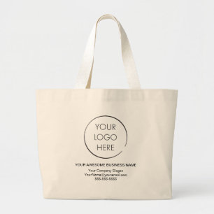Sac promotionnel simple logo, entreprise ou boutiq