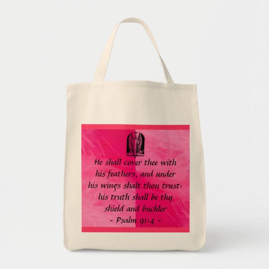 Sac Psaume 91:4 (Devant)