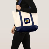 Sac rayé d'étoiles de mer (Devant (produit))