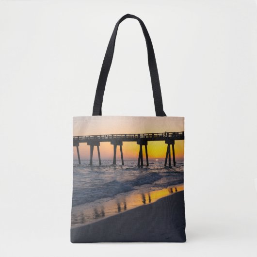 Sac Reflets du Coucher de Soleil de la Plage de Pa (Devant)