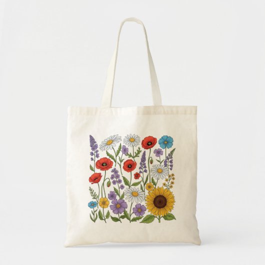 Sac réutilisable avec poignées longues (Devant)