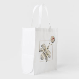 Sac Réutilisable Cadeau Abeille Dorée