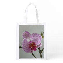Sac réutilisable orchidée