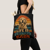 Sac réutilisable pour les courses Retriever (De près)