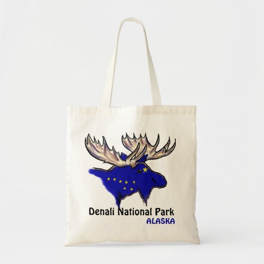 Sac réutilisable pour wapitis du parc national du (Devant)