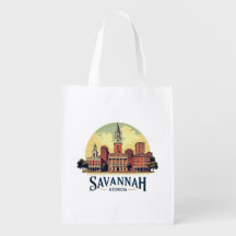 Savannah Georgia Skyline
