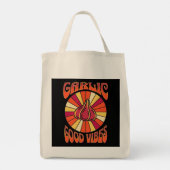 Sac réutilisable super Garlic Good Vibes (Dos)