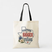 Sac Réutilisable Tout est Plus Grand au Texas (Dos)