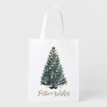 Vœux de fête. Arbre de Noël