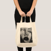 SAC RÉUTILIZABLE TETE D'AFFICHE (Devant (produit))