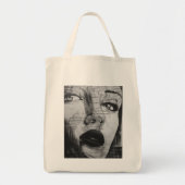 SAC RÉUTILIZABLE TETE D'AFFICHE (Devant)